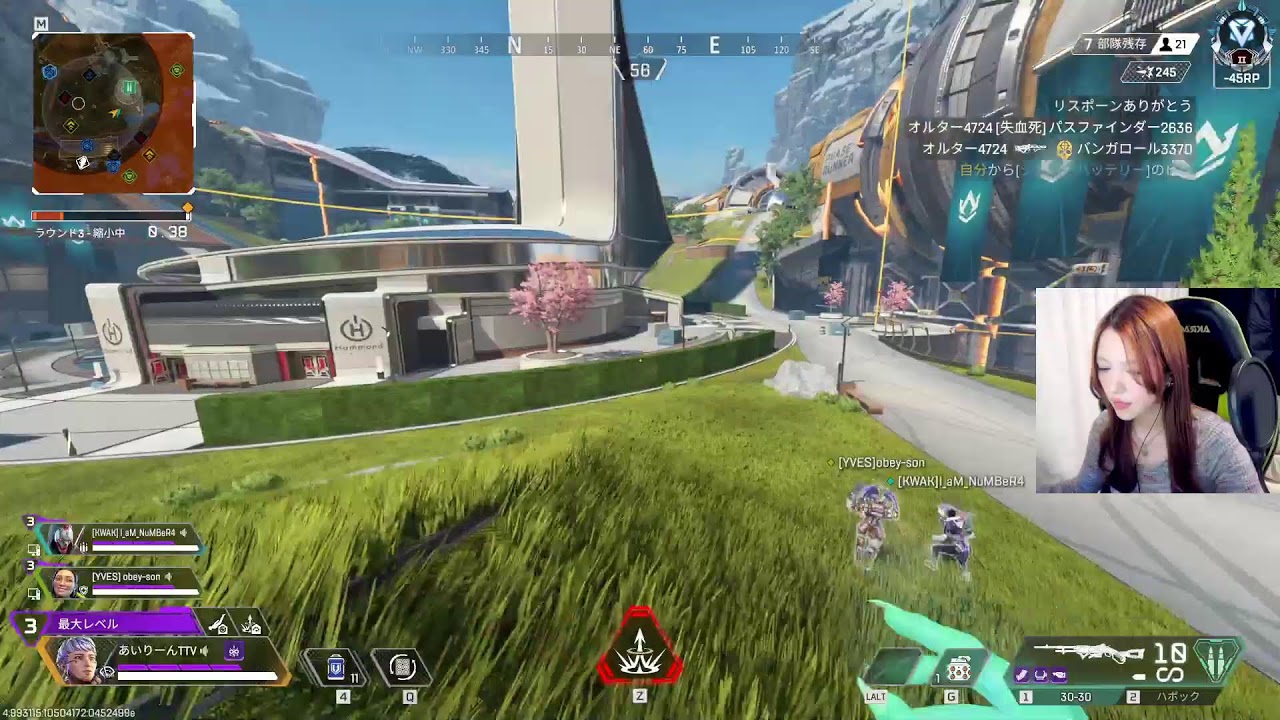 キーマウソロD2【Apex Legends】