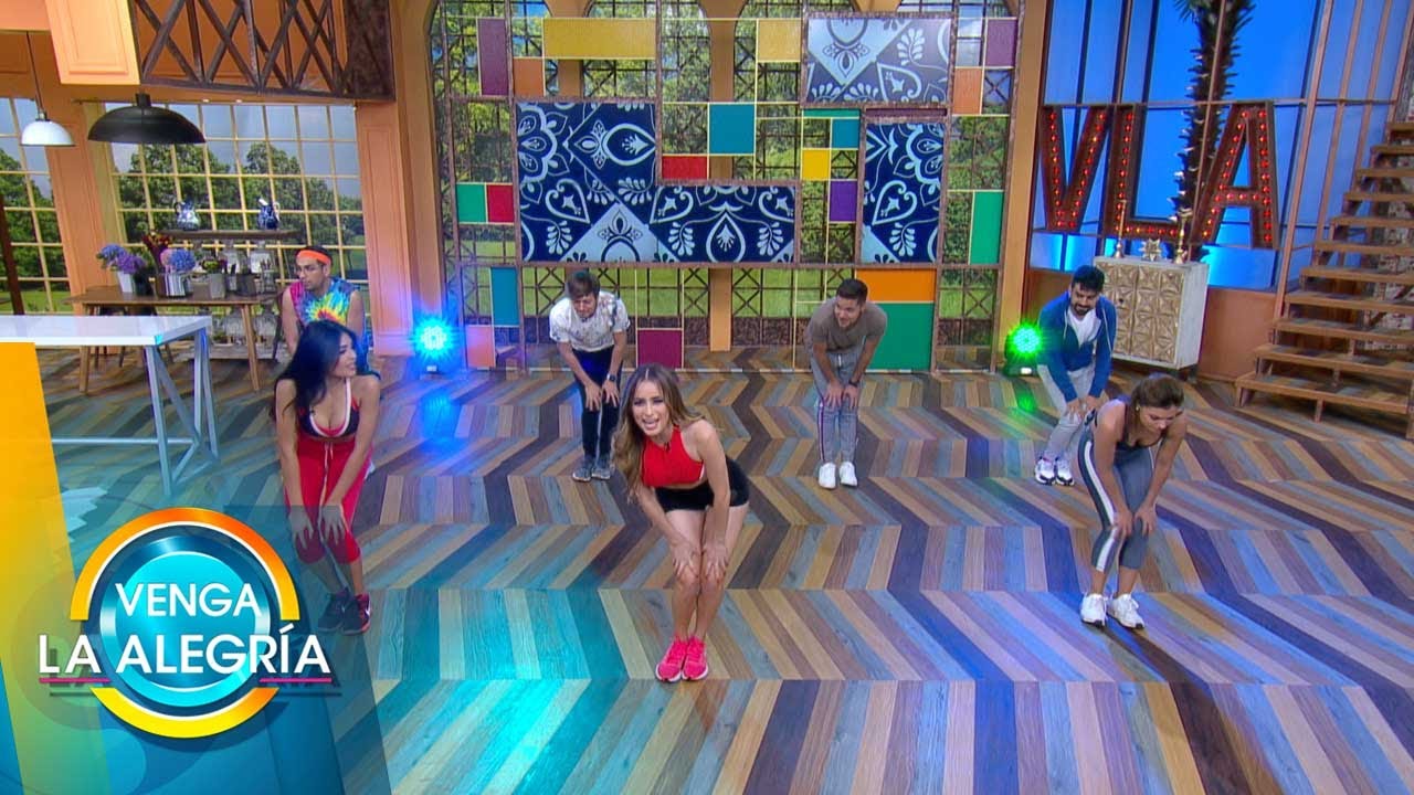 ¡A ejercitarnos con la rutina de Cynthia Rodríguez! | Venga La Alegría
