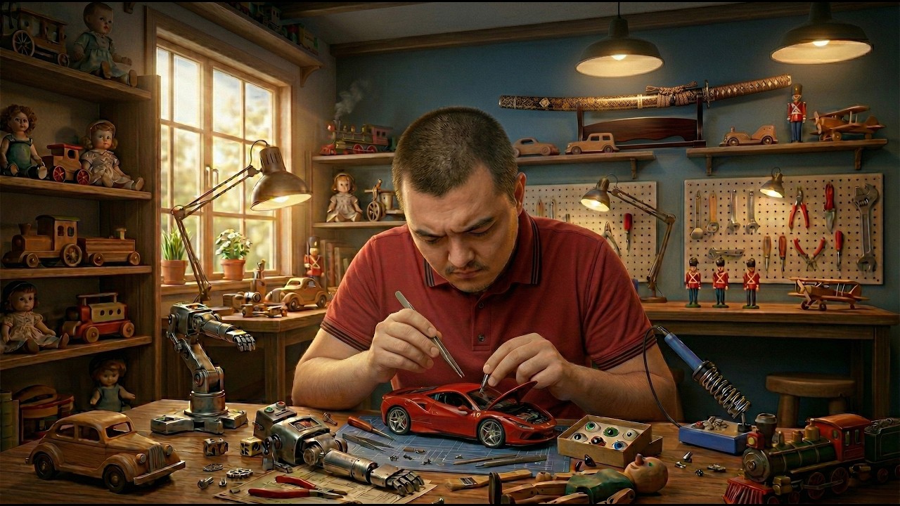 Hurda Oyuncakları Vitrinlik Şahesere Dönüştürüyoruz! 🧸 | Toy Tinker Simulator