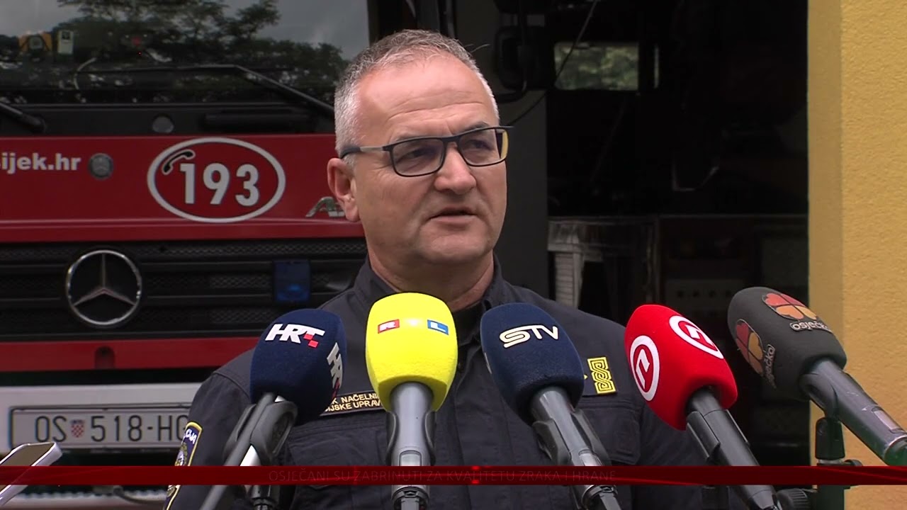Ugašen požar u Dravi International – uzrok bio kratki spoj na dalekovodu