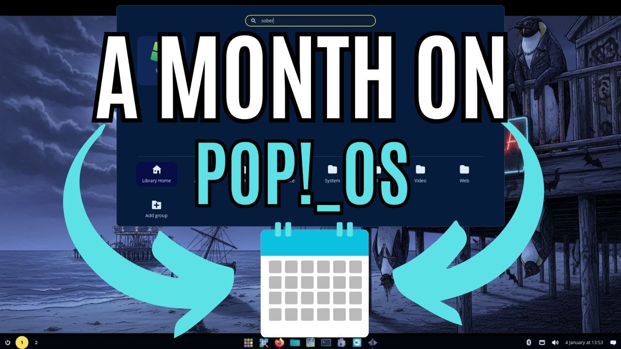 Месяц на Pop!_OS Linux