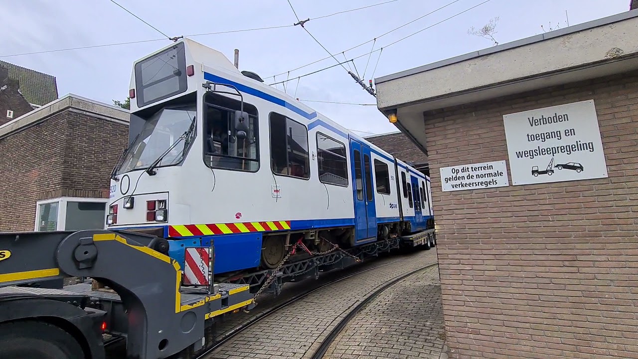 🚋📸Laaste Beeld van de 920 Onderweg naar de Sloop vanaf remise Lekstraat.