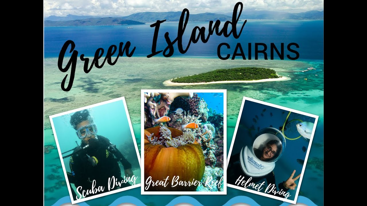 Great Barrier Reef | Green Island | Cairns | Australia | Scuba and Helmet Diving | Glass Bottom Boat