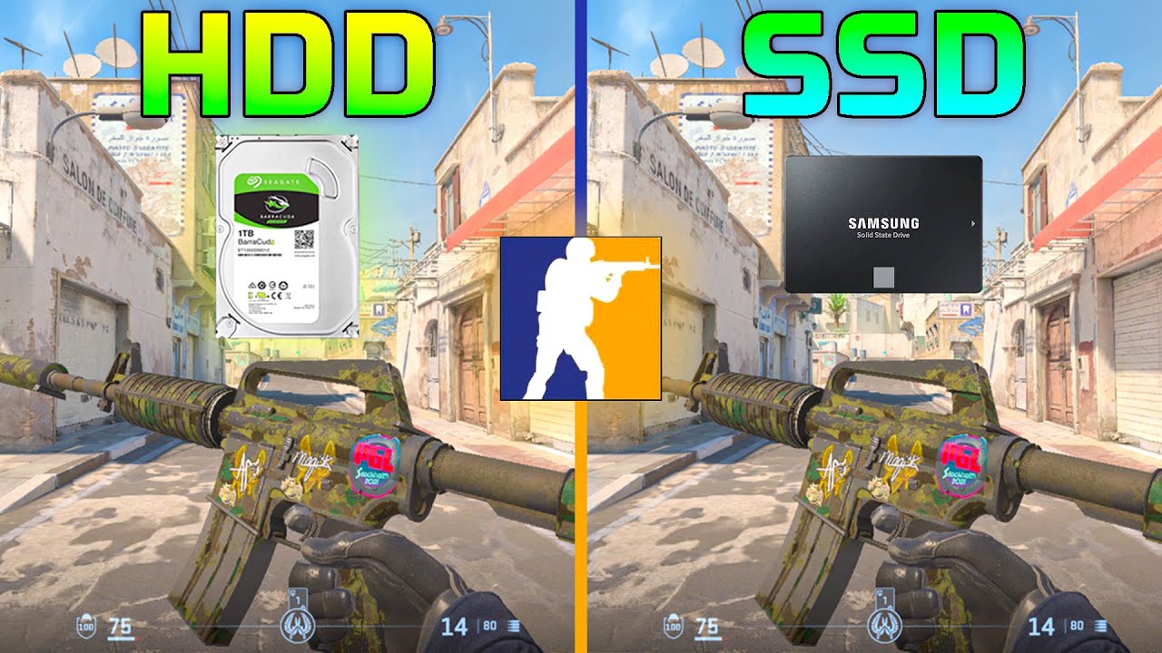 Counter-Strike 2 | HDD vs SSD - Boot Time, Speed, FPS Comparison