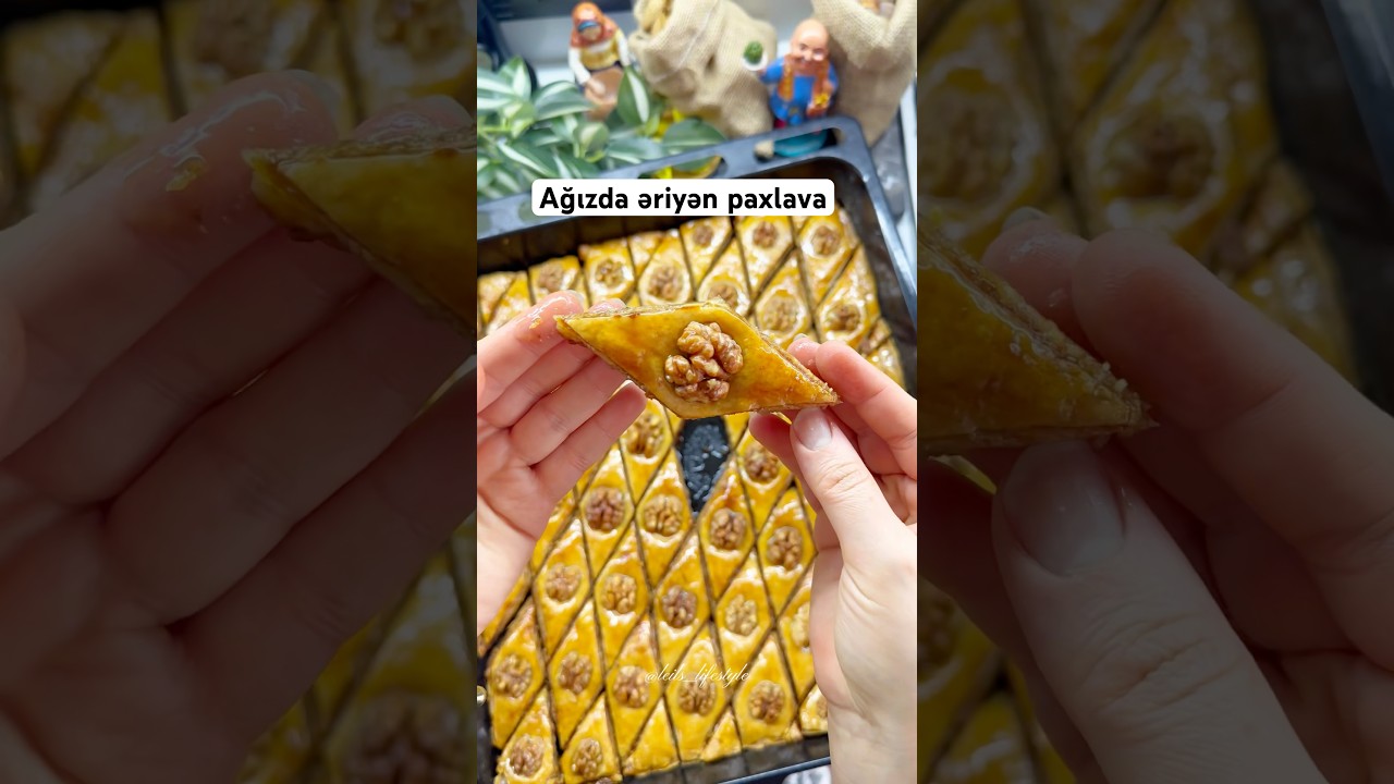 Ağızda əriyən paxlava resepti&hellip;Resept şərhdə