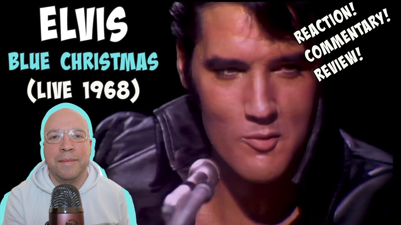 РЕАКЦИЯ НА ПЕРВЫЙ ПРОСМОТР: Элвис Пресли — BLUE CHRISTMAS (концерт 1968 г.)