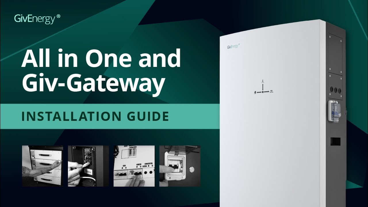 GivEnergy - AIO Step By Step Install Guide