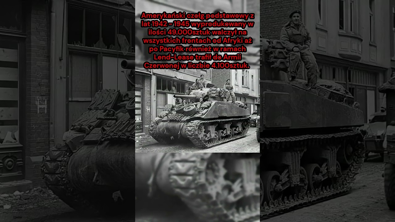 5 najczęściej produkowanych czołg&oacute;w podczas IIWŚ  #2wojnaświatowa #historia#czołgi #shorts  #ww2