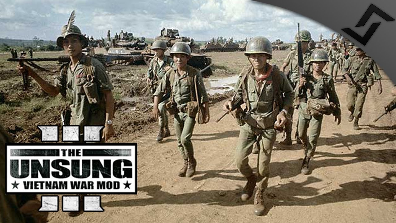 ARVN Forward Position Defense - ARMA 3 Unsung Vietnam Mod Gameplay - Charlie Version