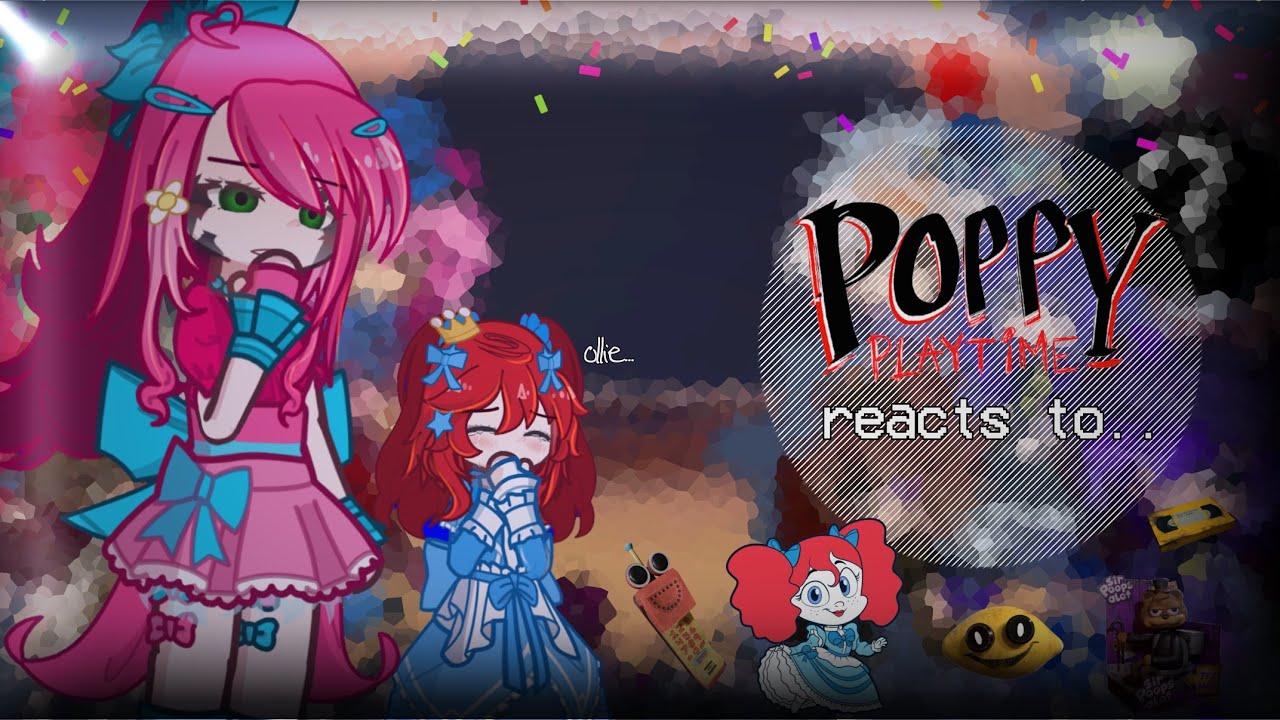 ✦. ⊹ Poppy PlayTime reacts to— .ᐟ // 2X // [ENG/TÜR] // spacelovesvenuus ! 