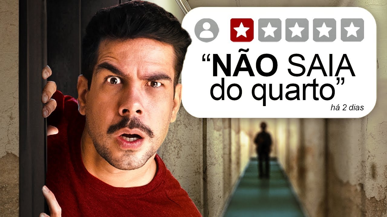 Me hospedei nos PIORES Hoteis do Brasil