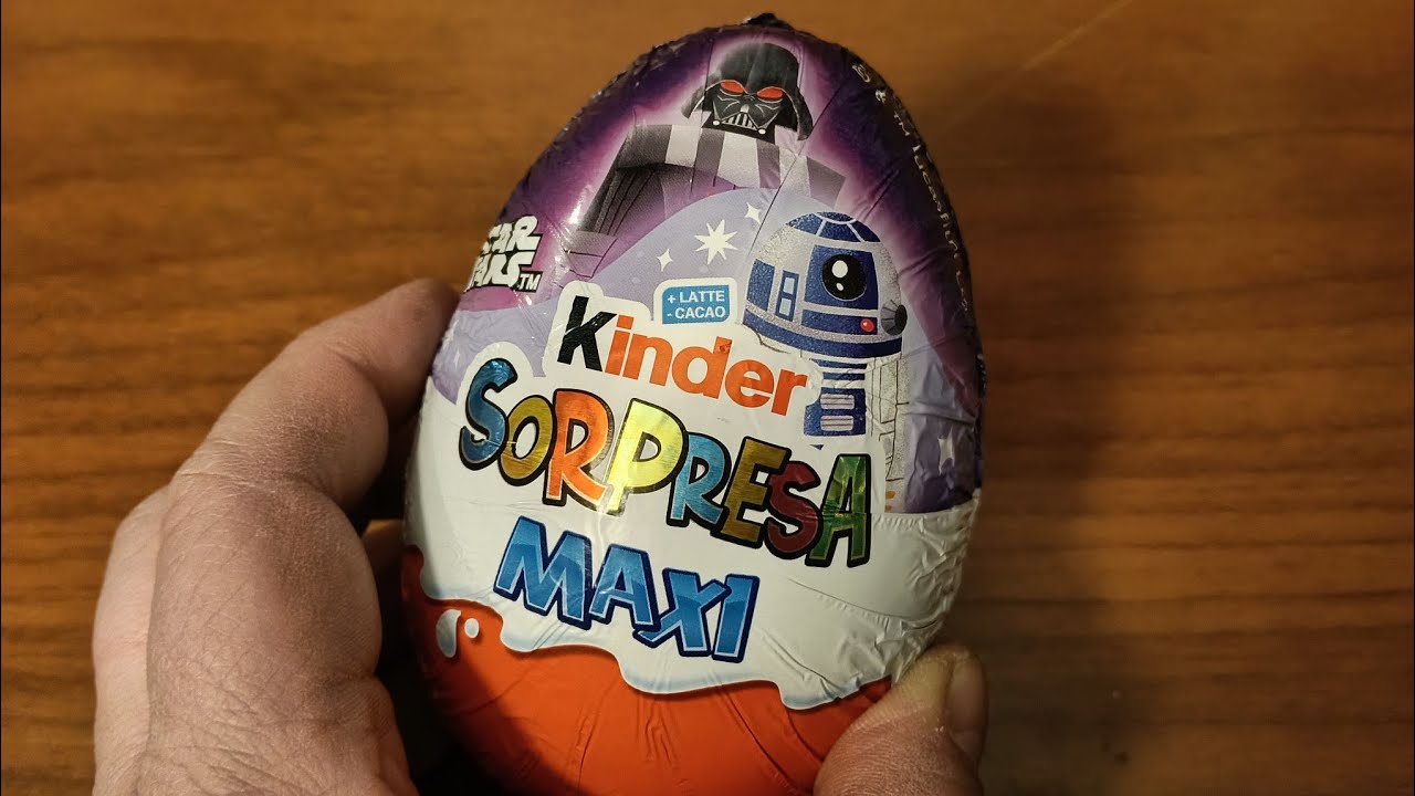 Star Wars nel Kinder Maxi 2026 Apriamo i Mega Timbrini!