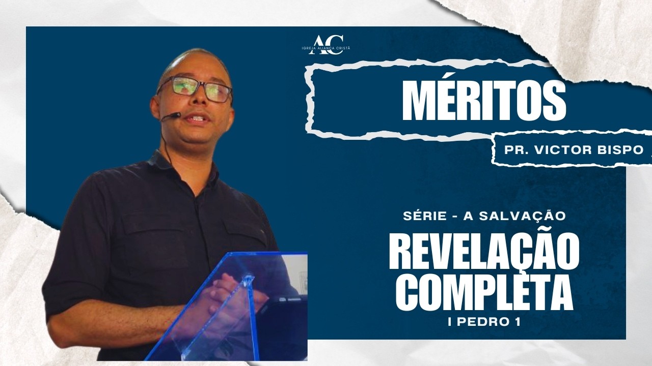 A CRUZ NÃO FOI UM IMPROVISO | SÉRIE: A SALVAÇÃO | REVELAÇÃO COMPLETA | PR. VICTOR BISPO