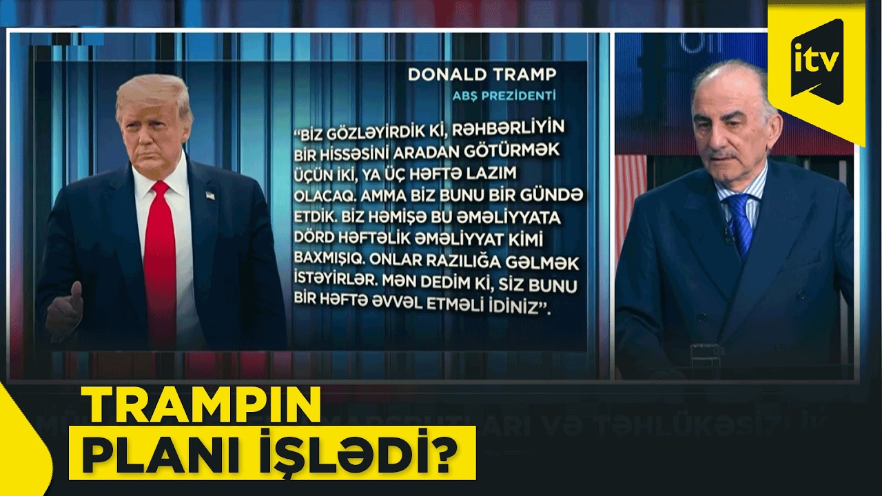 ABŞ-nin İranla bağlı planı nədir?
