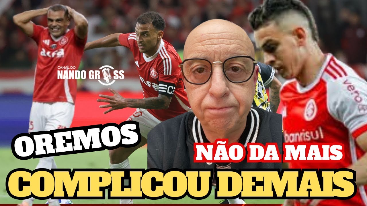 #INTER: VIT&Oacute;RIA ESCAPOU E SITUA&Ccedil;&Atilde;O COMPLICOU/O JOGADOR QUE COMPROMETEU/TR&Ecirc;S JOGOS PARA O DESFECHO/