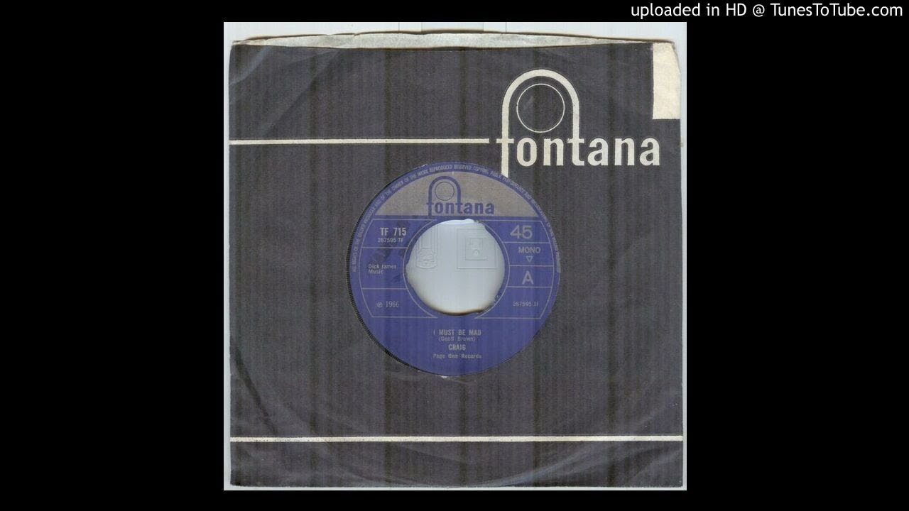 Craig  &lrm;&ndash; I Must Be Mad UK 1966 (HQ)