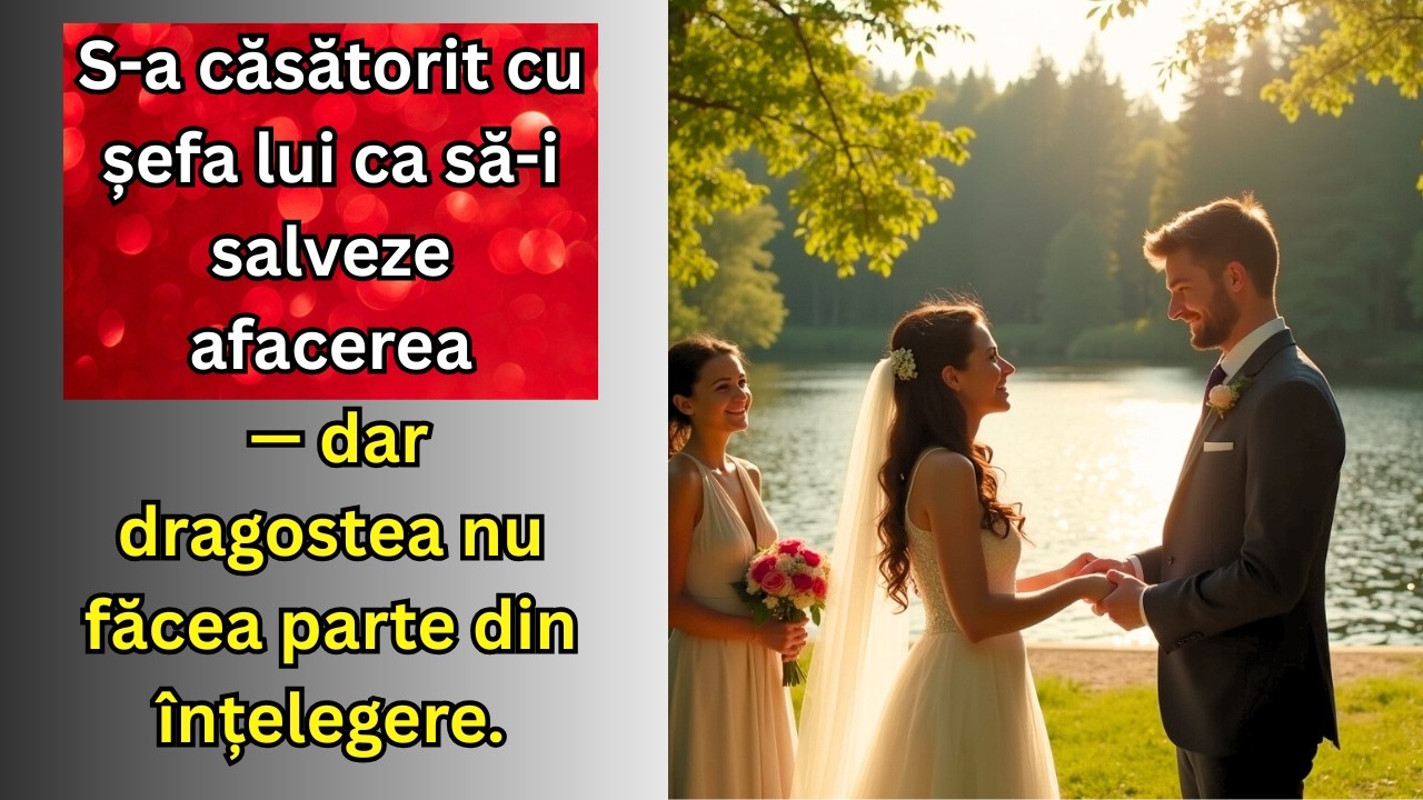 S-a căsătorit cu șefa lui ca să-i salveze afacerea — dar dragostea nu făcea parte din înțelegere.