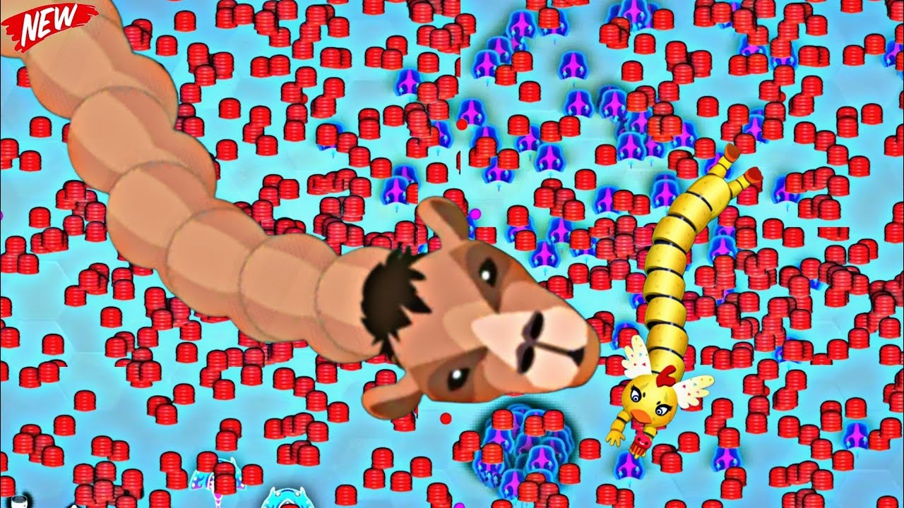 Snake io 🐍 Rocky Vs Taneer Snake 🐍 Epic Snakeio Gameplay