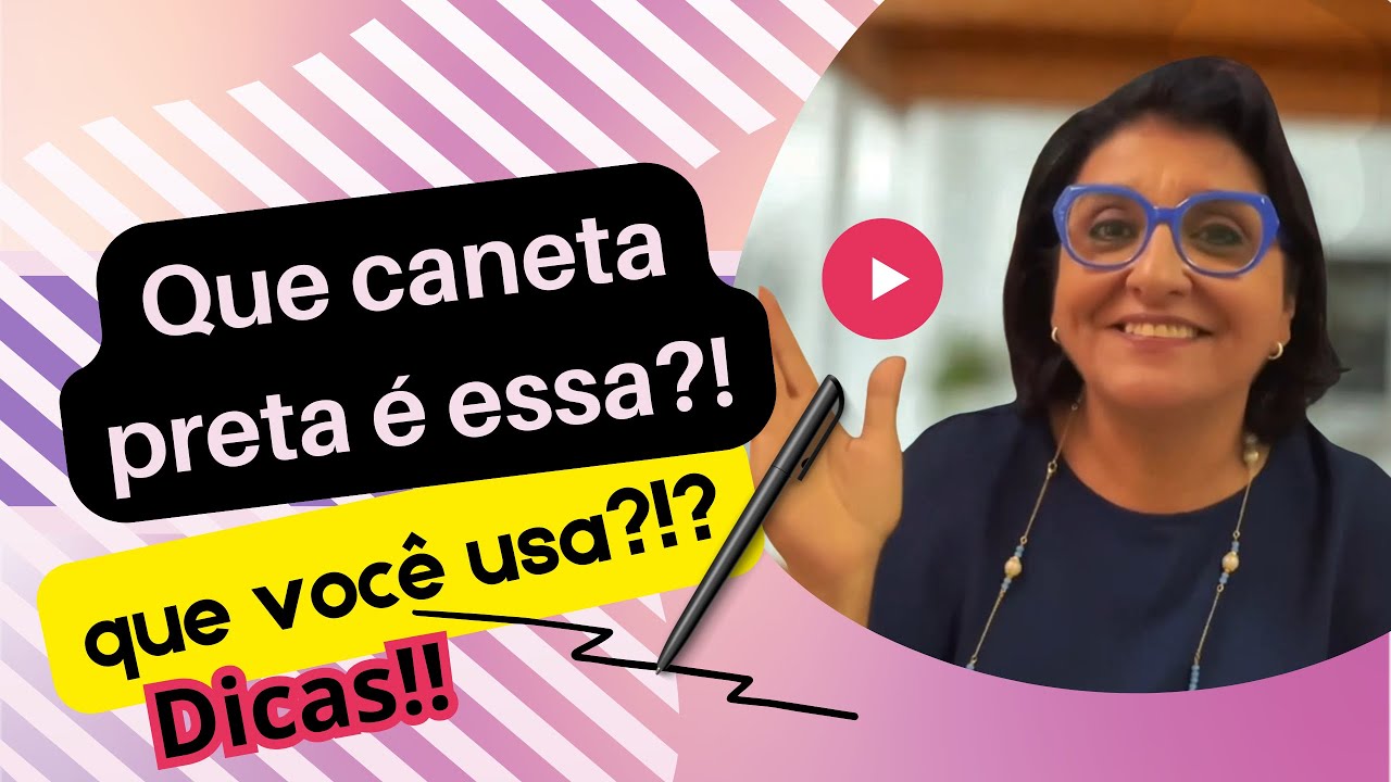 A Caneta Preta Que Todo Mundo Quer Saber!!