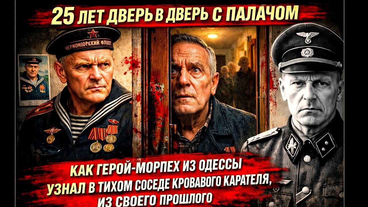 СПУСТЯ 25 ЛЕТ. КАК ГЕРОЙ-МОРПЕХ ИЗ ОДЕССЫ УЗНАЛ В ТИХОМ СОСЕДЕ КРОВАВОГО КАРАТЕЛЯ ИЗ СВОЕГО ПРОШЛОГО