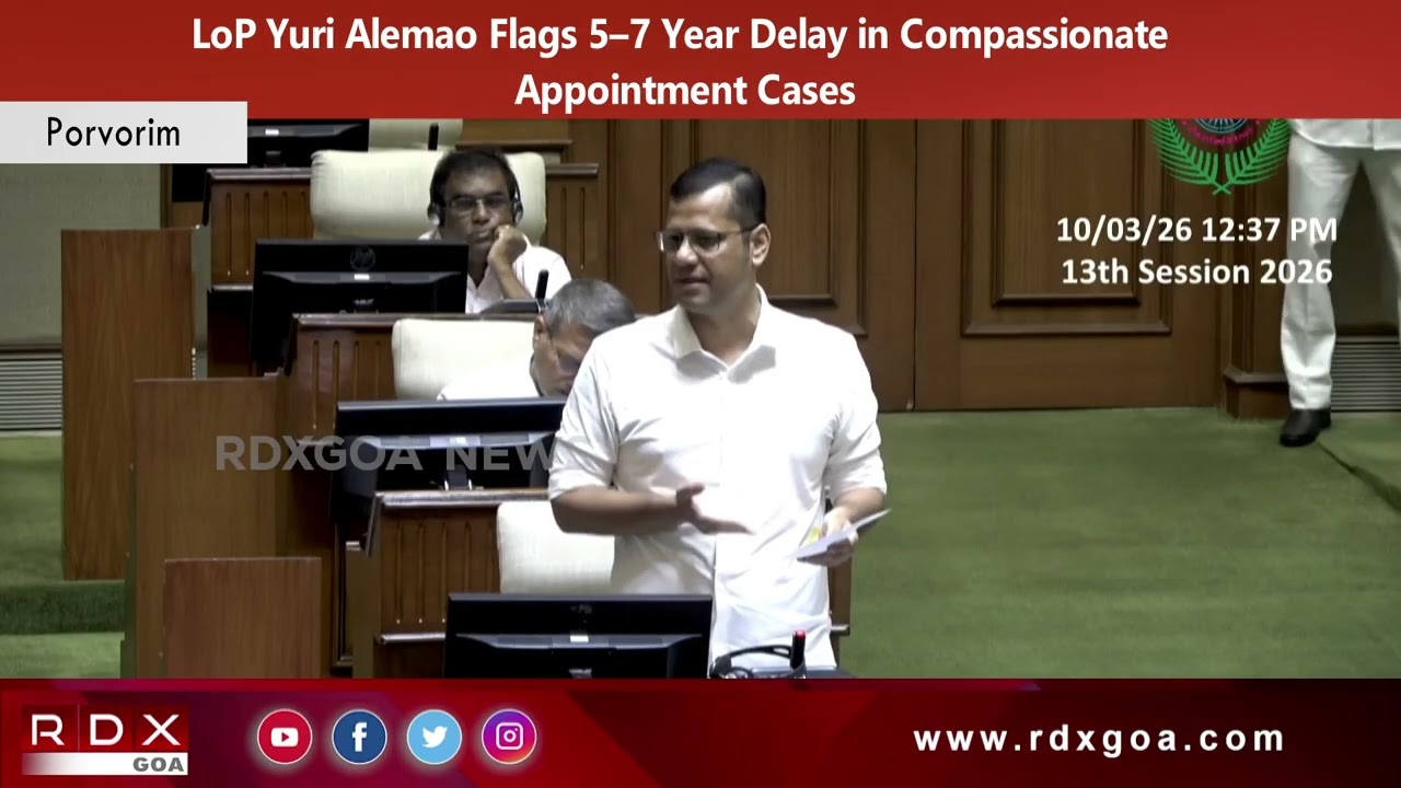 LoP Yuri Alemao Flags 5–7 Year Delay in Compassionate Appointment Cases