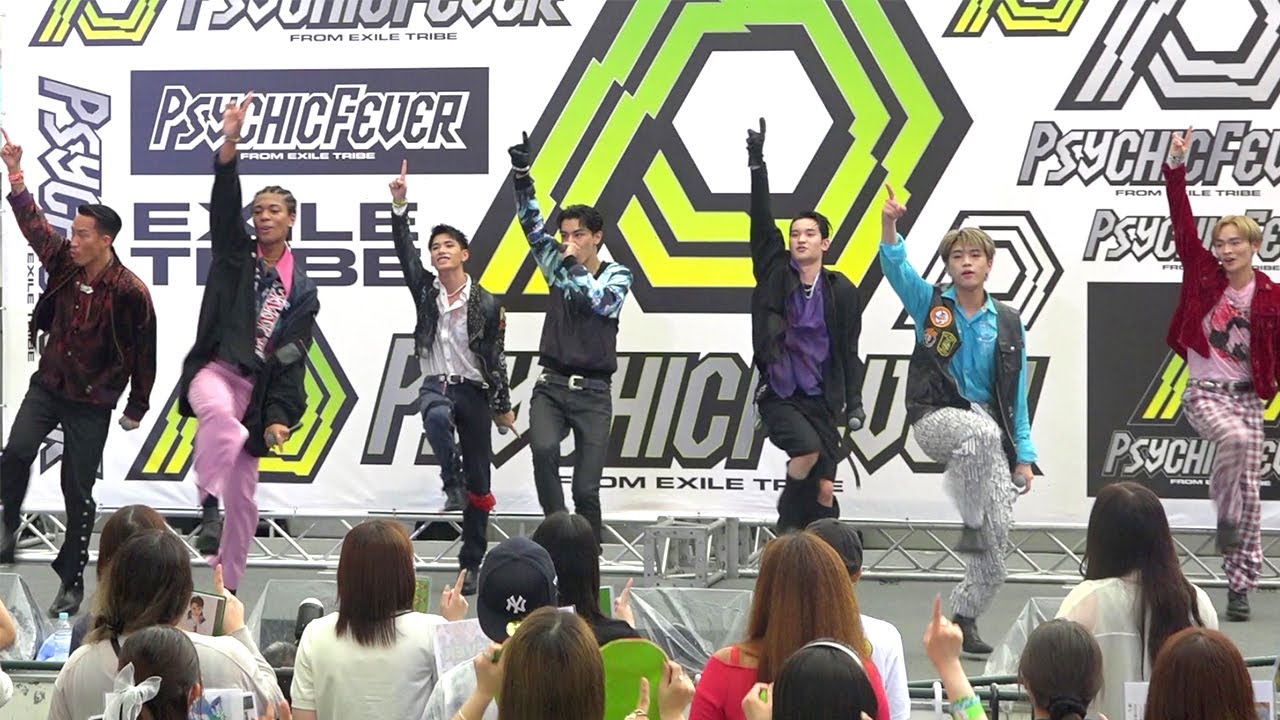 PSYCHIC FEVER from EXILE TRIBE、デビュー記念イベントで熱唱！ELLYサプライズ登場で即興コラボ披露