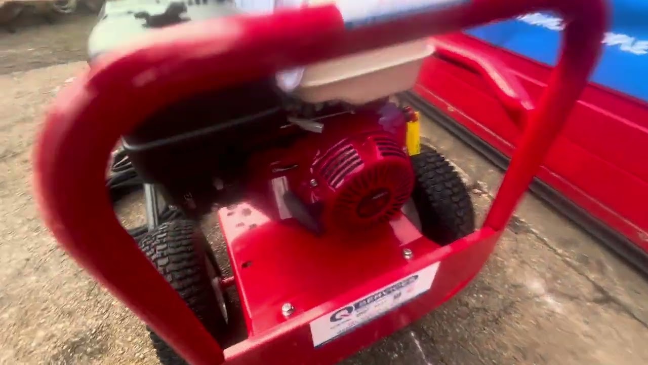 UPDATED ** HONDA GX390 ON BARROW FRAME WS202 FLOW AND RETURN DUAL FEED