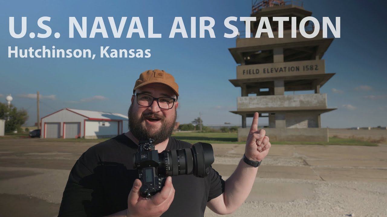 Photography At an Abandoned Naval Air Station in the Middle of Kansas!--Small Histories