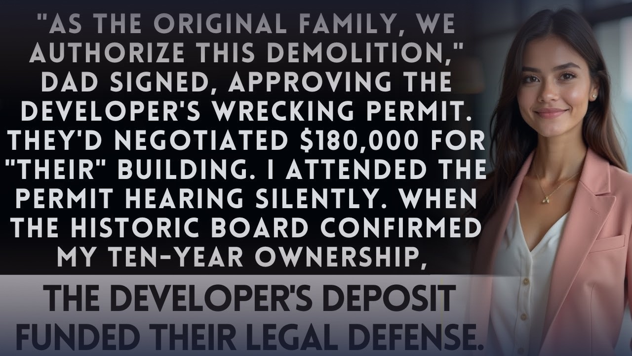 Parents Gave 'Permission' To Demolish My Building — The Historic Preservation Board Knew Better
