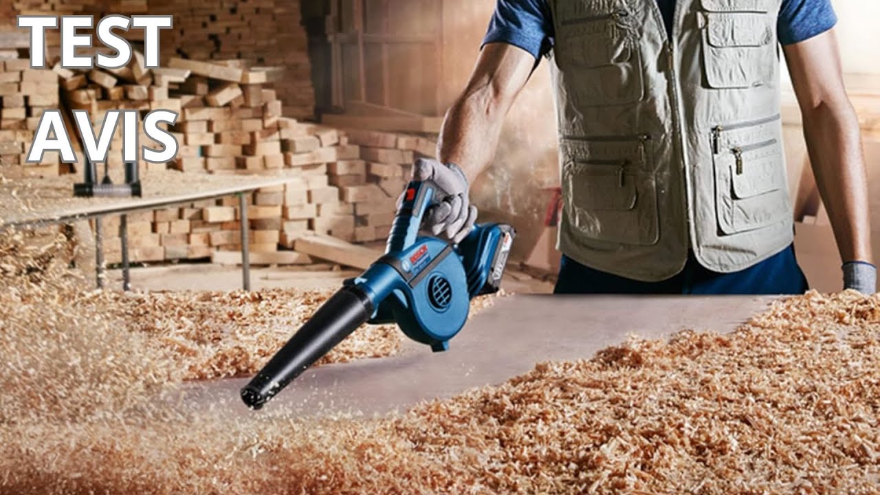 🥇 Bosch Professional - Souffleur sans-fil - GBL 18V-120 - Test & Avis (2025)