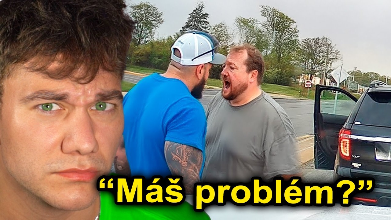 SILNIČNÍ AGRESOŘI, KTEŘÍ NARAZILI NA NESPRÁVNÉHO!