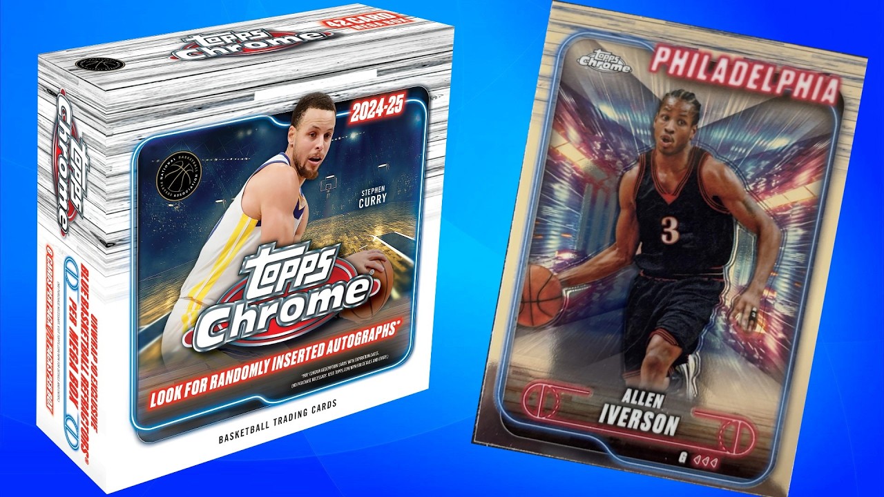 #90 - Topps - Chrome Basketball 24/25 Mega Box bontás