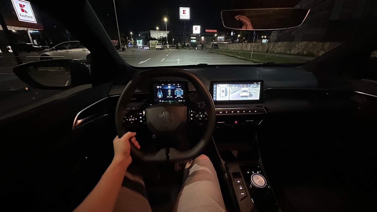 New MG3 Hybrid+ 2024 Night Test Drive
