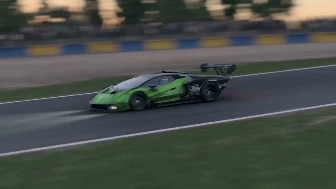 Forza Motorsport 2023 Final Lap:  Lamborghini Essenza SCV12 at LeMans (Replay)