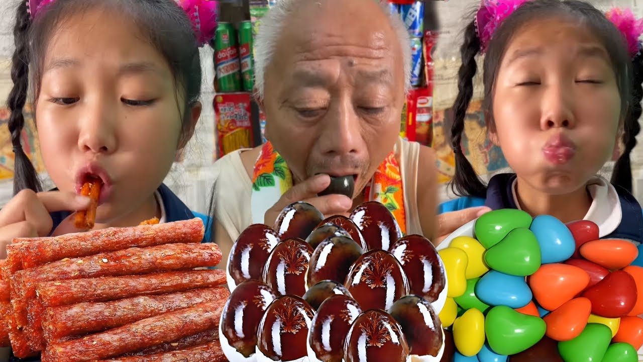 Video đồ ăn vặt Trung Quốc trên Tik Tok丨Những món ăn vặt mà hồi nhỏ mẹ không cho ăn|EP255