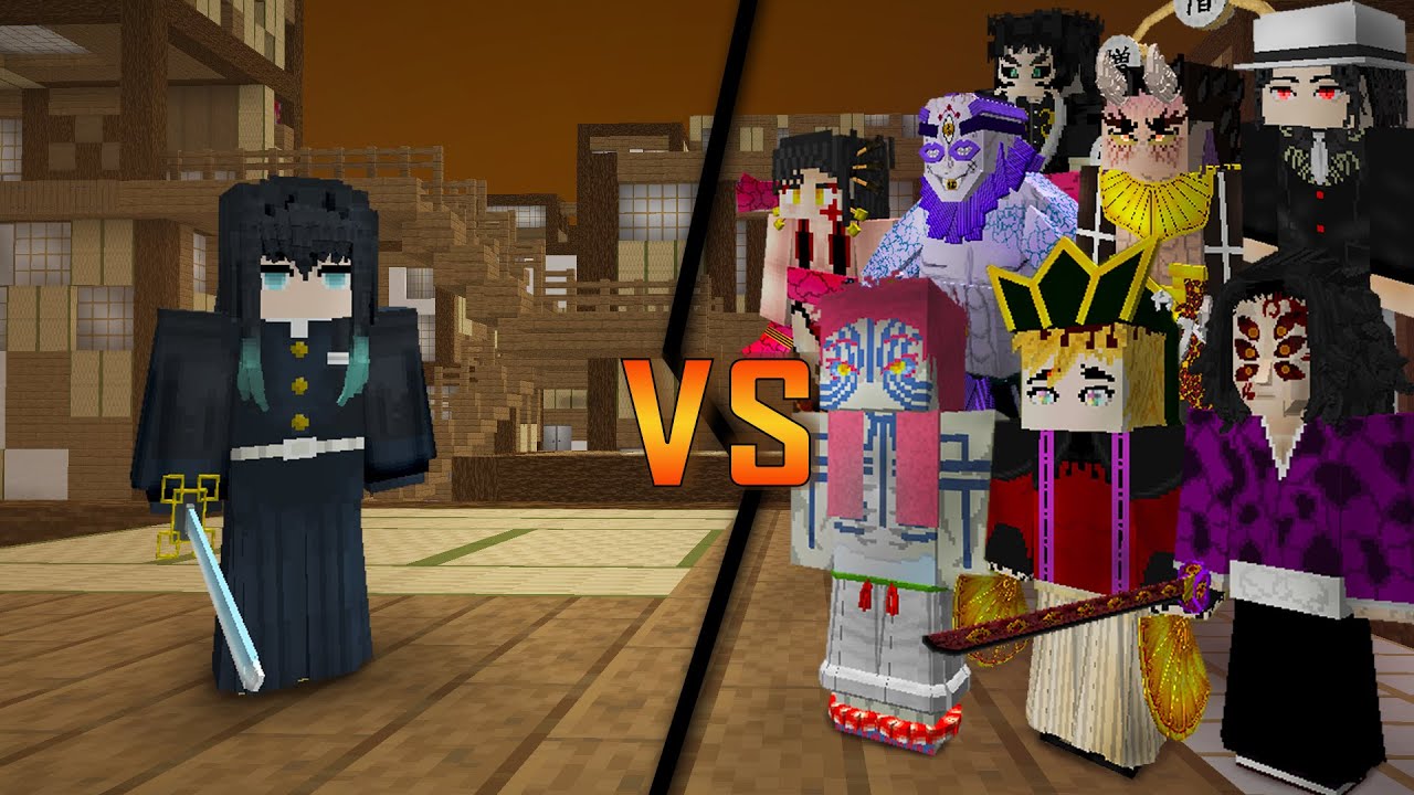 Muichiro Tokito vs Upper Moons and Muzan