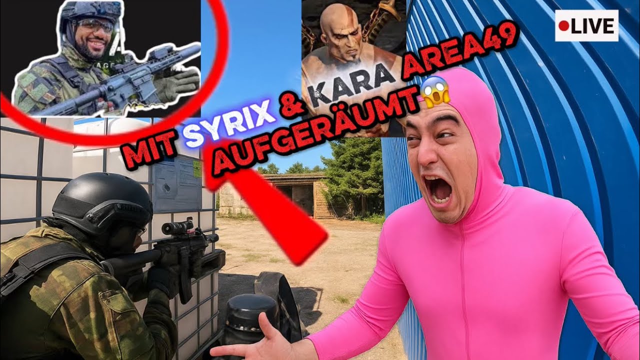 MTW Fossil einfach die Macht! Gameplay mit @xSyrixZ - @Kara  AREA49 #mtwfossil #airsoft #area49