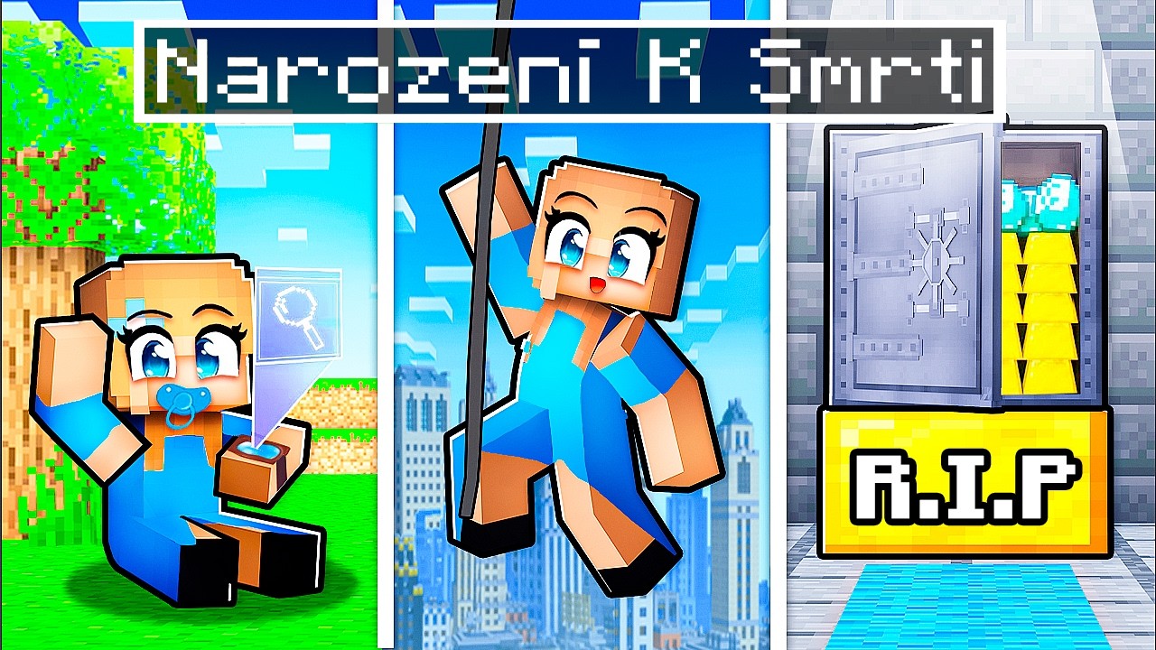 ŽIVOT ZOLODĚJKY v Minecraftu!🕵🏻‍♀️ @DaloCZ