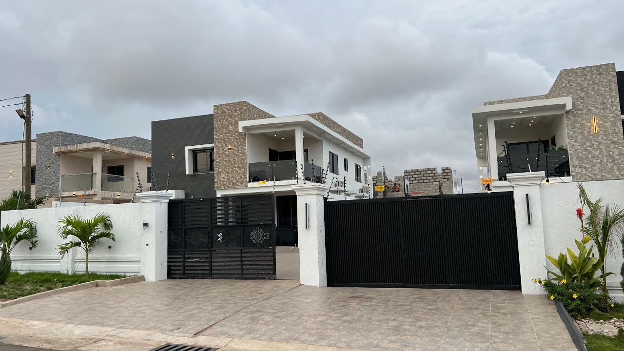 $320K Duplex 4 bedroom with swimming pool at East Legon Accra for sa|| Tour 096 || 📞+233503373419
