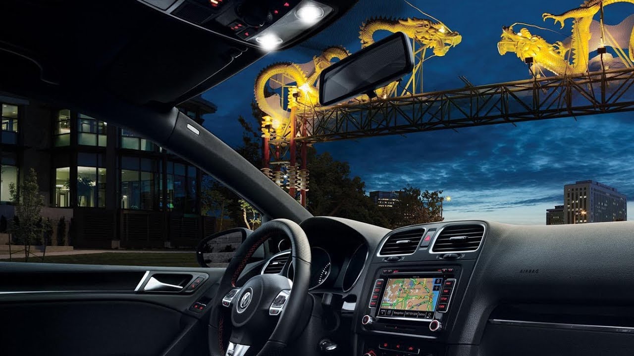 How to replace / change the interior lights with LEDs on VW Golf Mk5, Mk6, Golf GTI, Jetta
