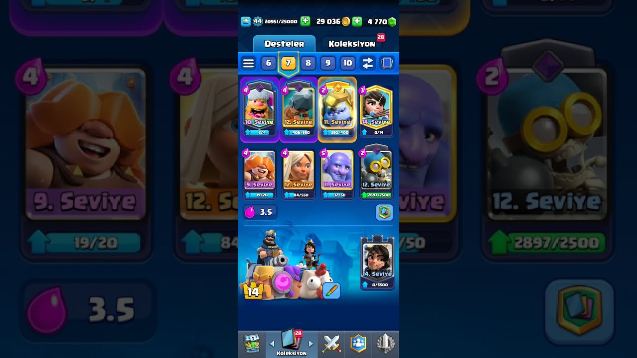 We haven't collapsed, but we're not standing either. YIKILMADIK AYAKTAYİZ #clashroyale 