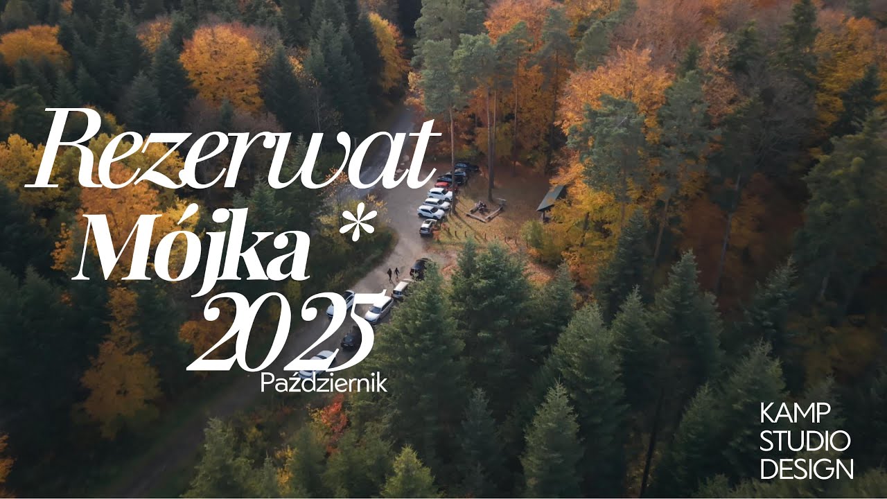 Złota Jesień w Rezerwacie Mójka, Błażowa, PDK - pejzaż światła i ciszy - DJI AIR 3S + Canon R8