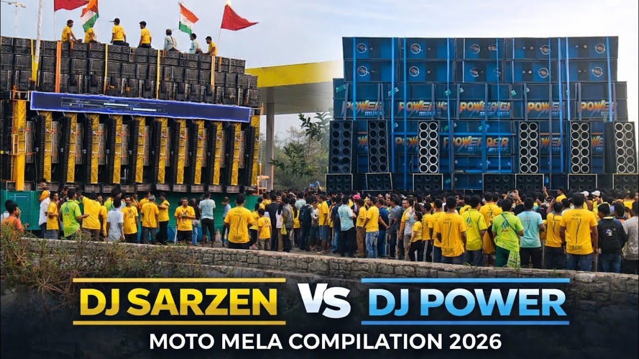 DJ Sarzen Vs Dj Pawar Music Compitition Moto Mela 🔥🥵