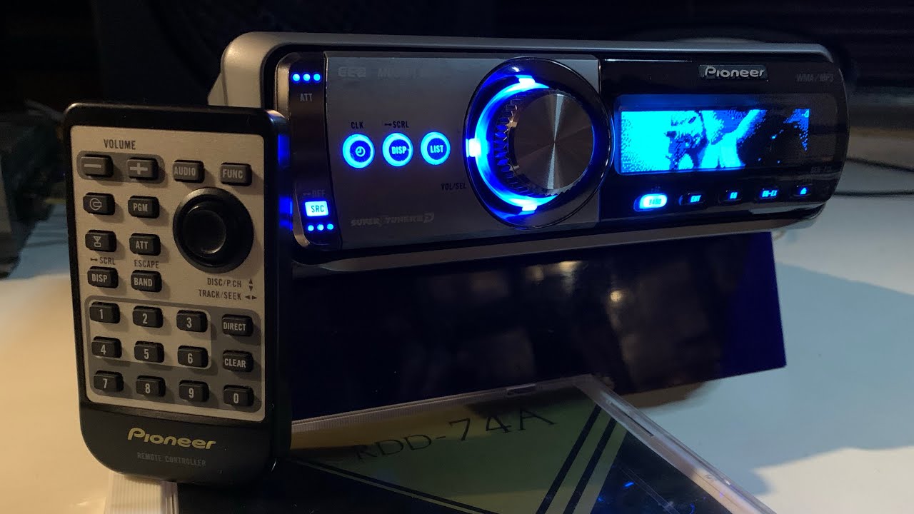 CD Player Pioneer DEH-P1Y Demo Semi Novo (2002)