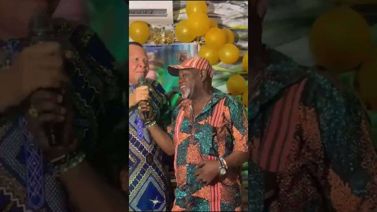 Antp KOSOFE LG with Other Celebrities Surprise Adewale Elesho to Celebrate his 70th Birthday