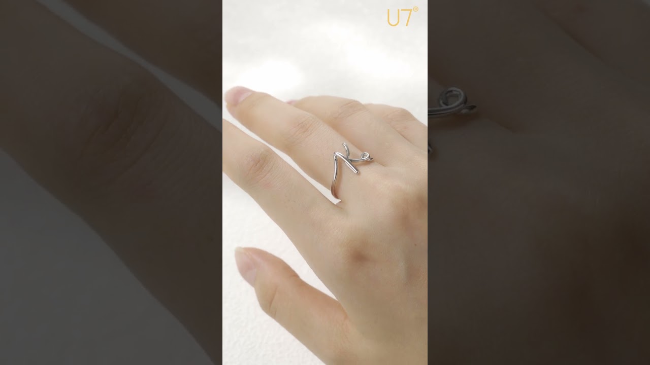 Your Initials, Your Story 💛 | Initial Ring