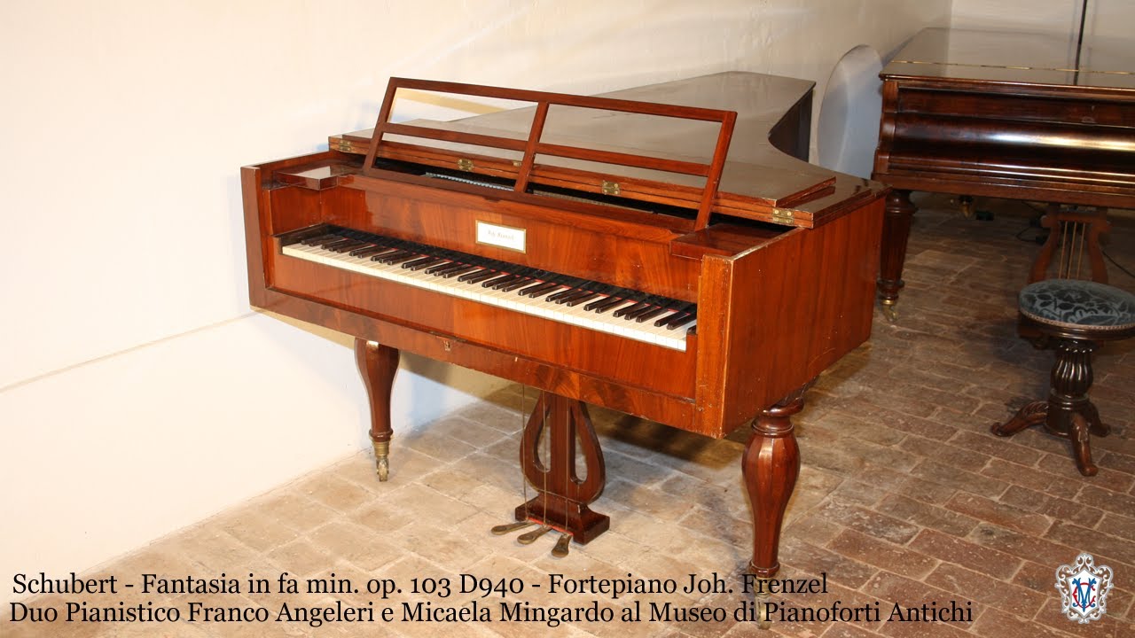 Schubert - Fantasia in fa min. op.103 - Fortepiano Joh. Frenzel - Franco Angeleri e Micaela Mingardo