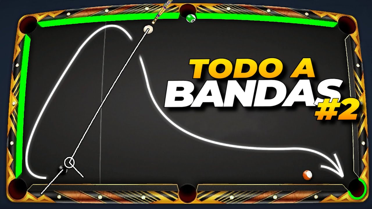 ASI SE JUEGA EN LA MESA DE 200M (TODO A BANDAS)  // 8 BALL POOL
