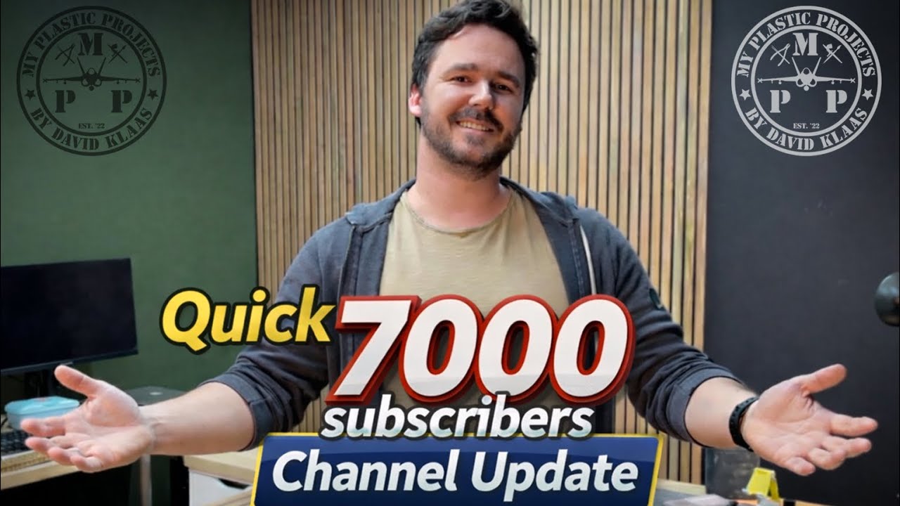 A Quick 'My Plastic Projects' Channel Update - 7000 Subscribers Special 