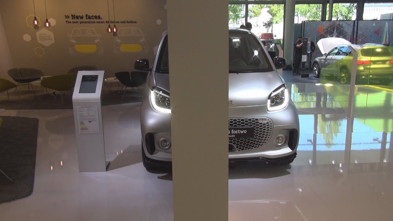 Smart EQ ForTwo Brabus Velvet Silver (2020) Exterior and Interior